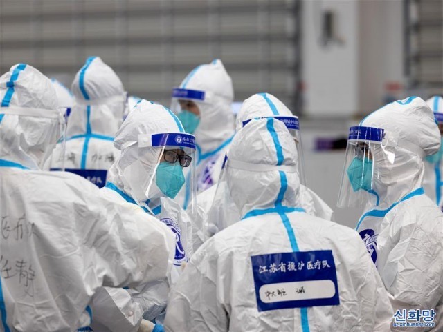 （聚焦疫情防控）（1）上海临港方舱医院投入使用